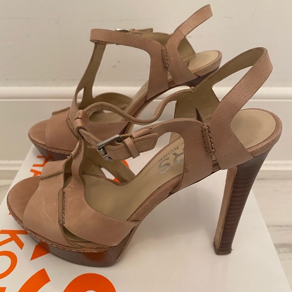 Michael Kors heels sandals 6.5 Brockton - Picture 2 of 4